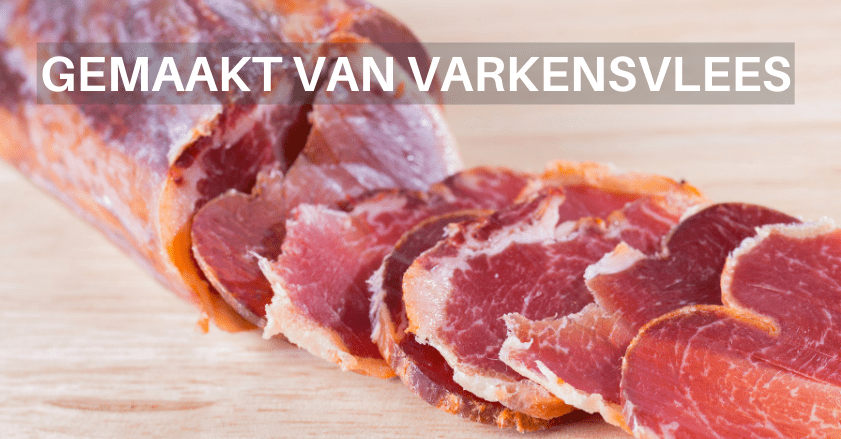 KOOP GEMAAKT VAN VARKENSVLEES